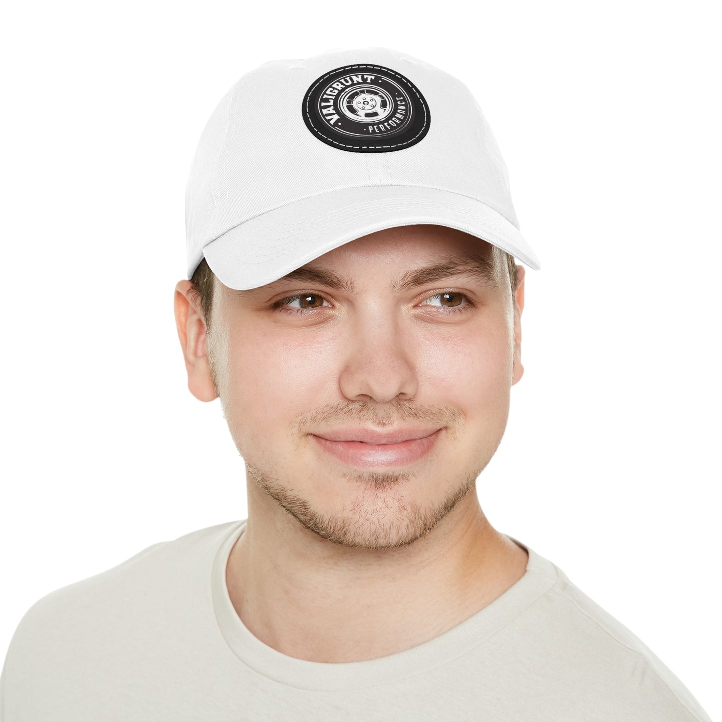 Valigrunt Performance Cap with Leather Patch (Round)