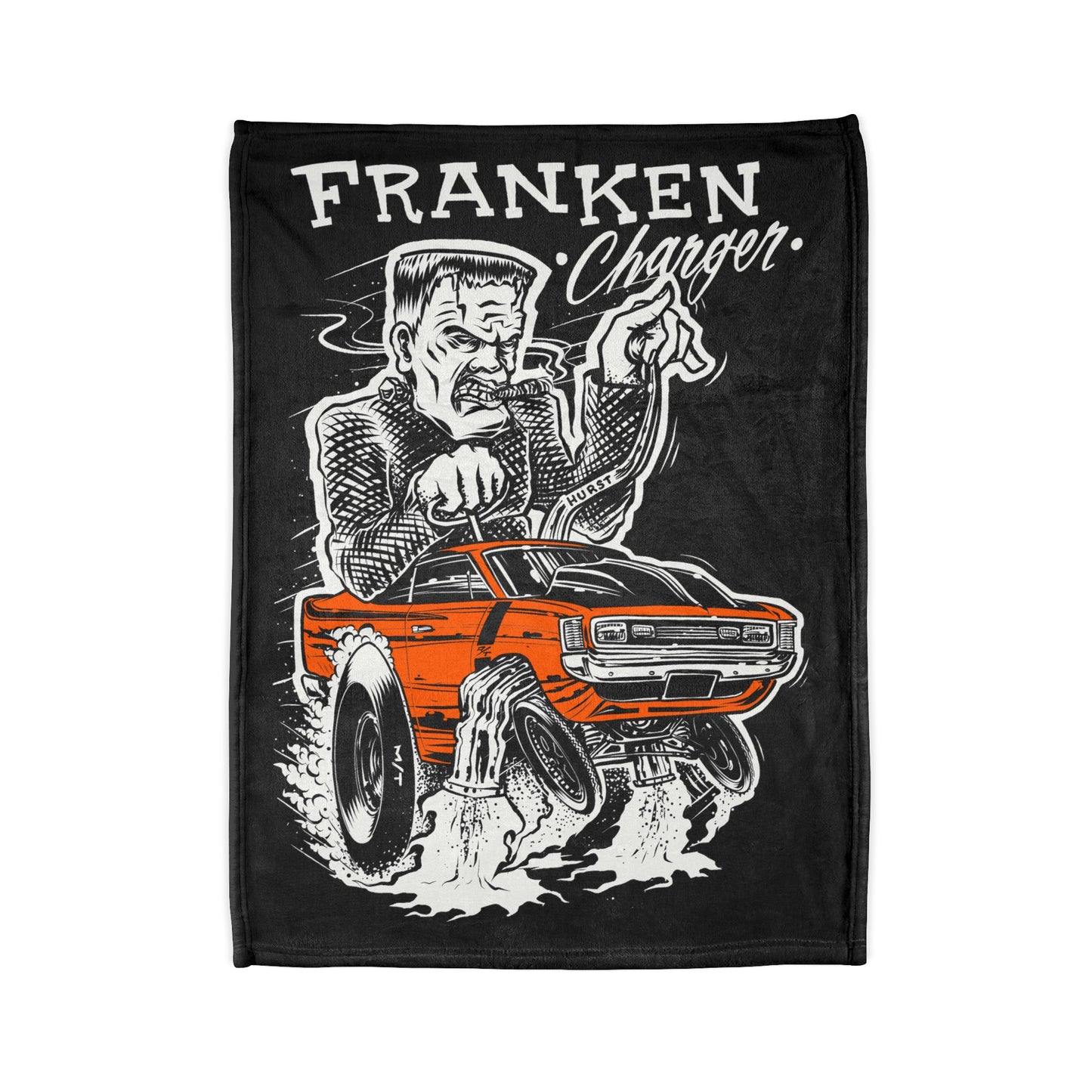 Franken Charger Soft Polyester Blanket