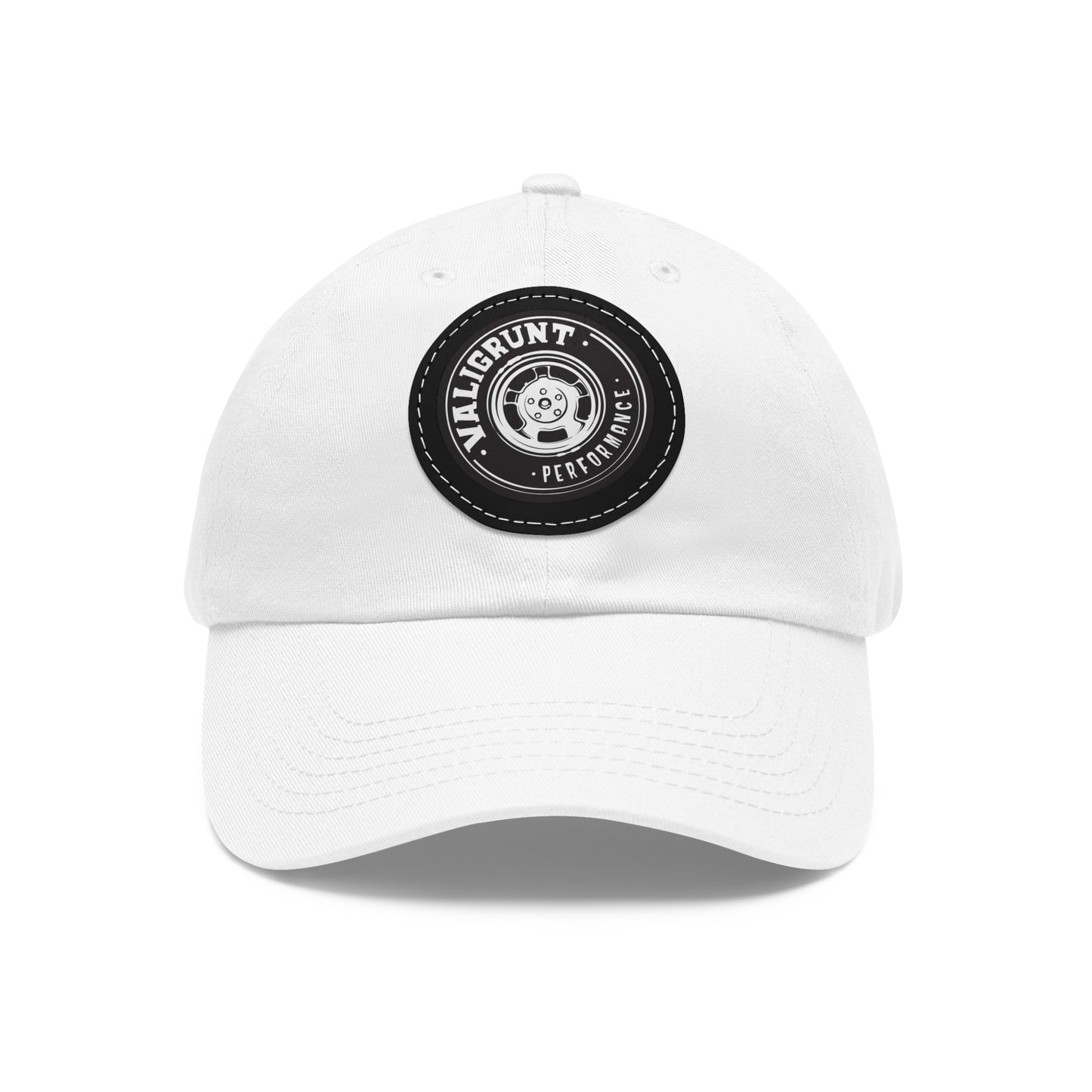 Valigrunt Performance Cap with Leather Patch (Round)