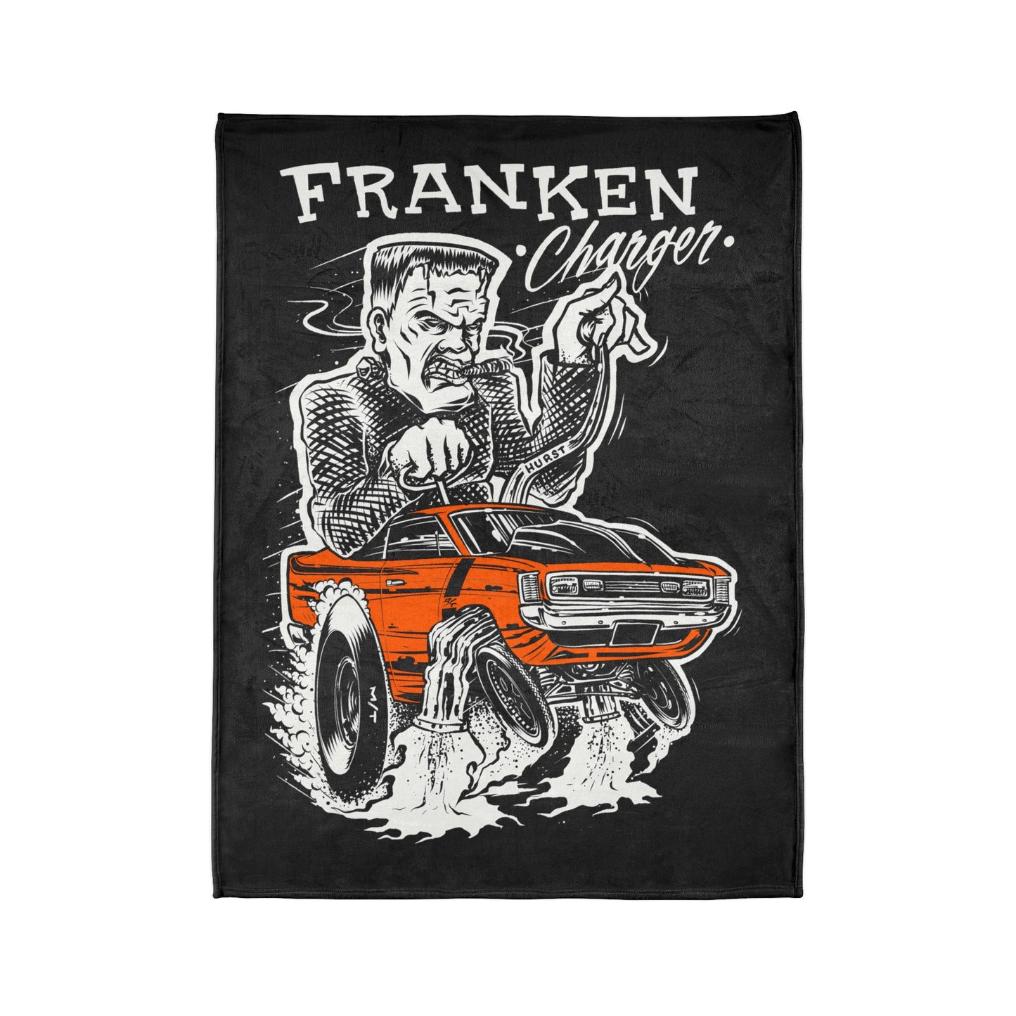 Franken Charger Soft Polyester Blanket