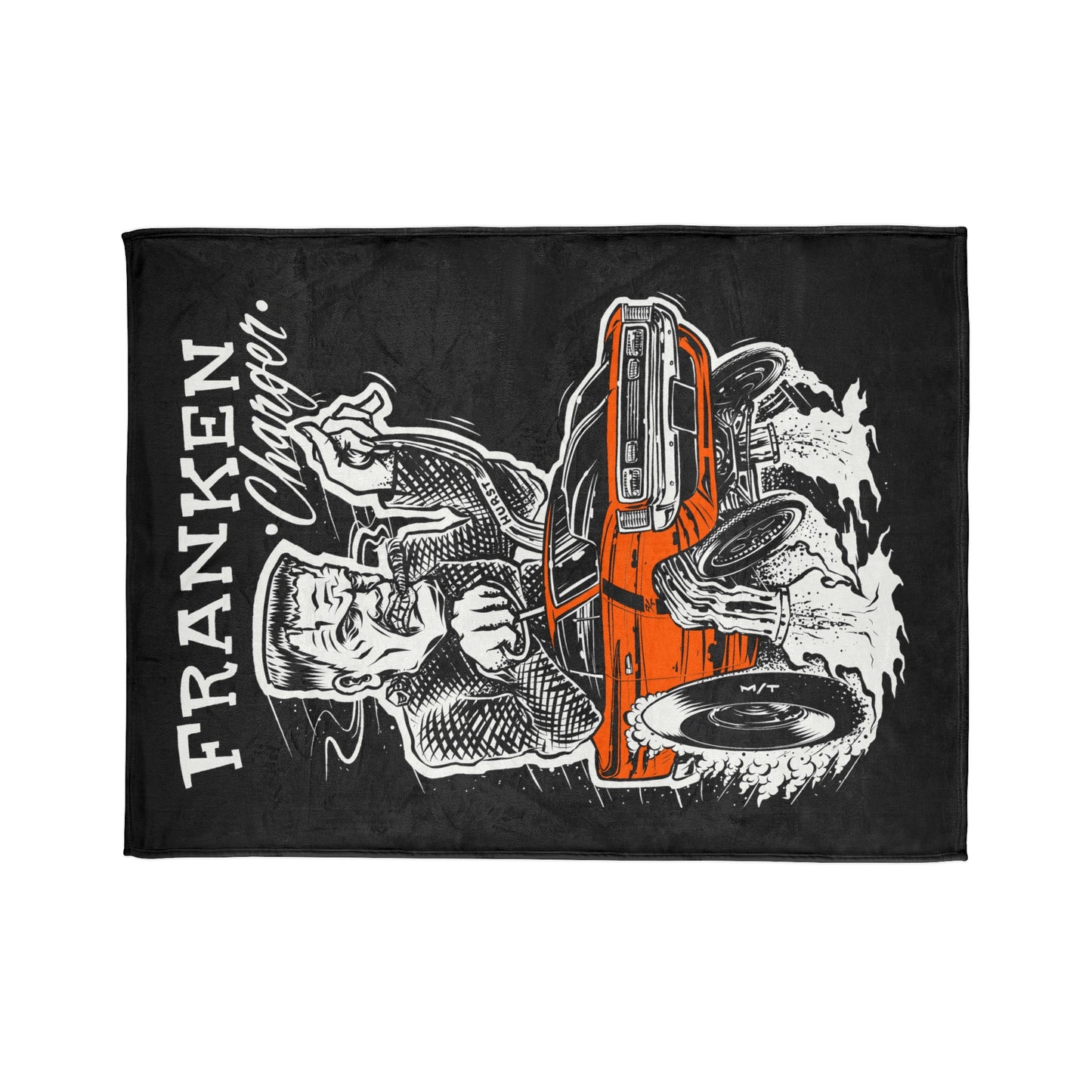 Franken Charger Soft Polyester Blanket
