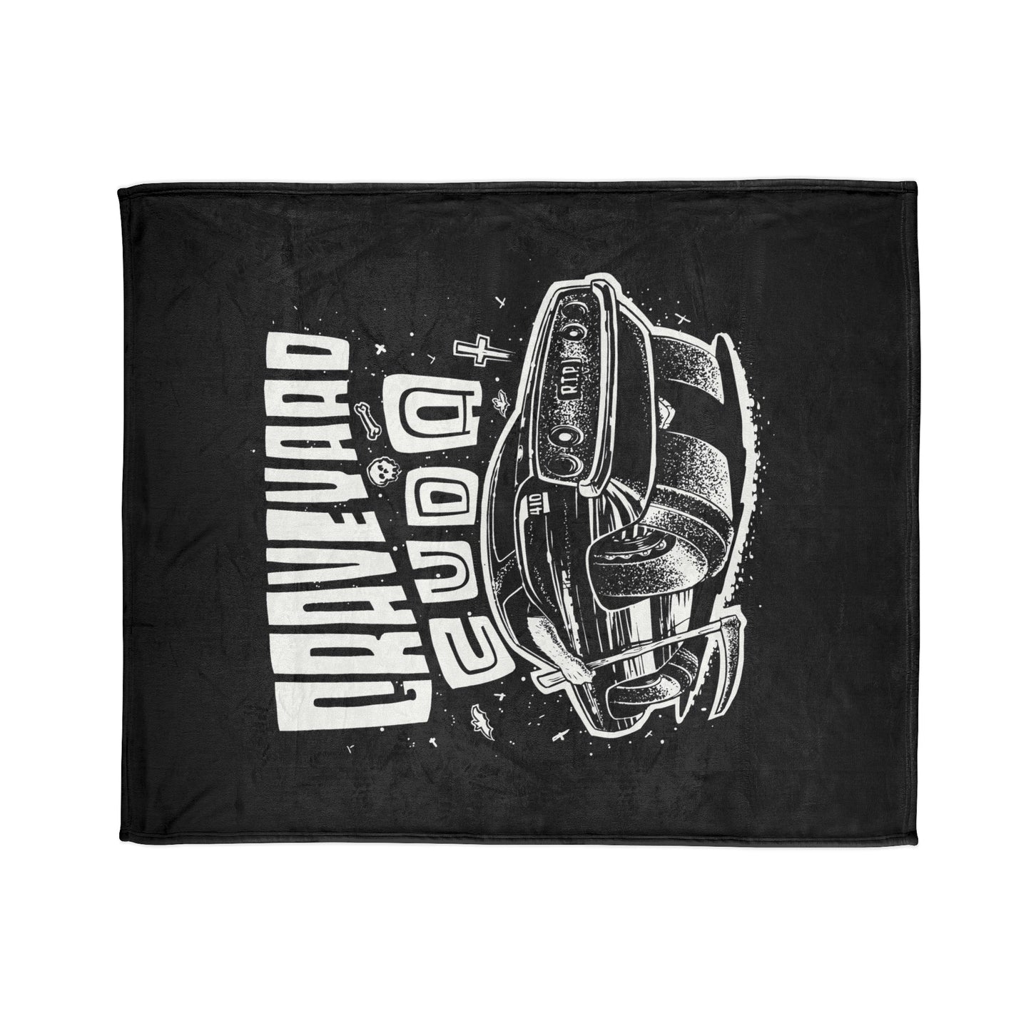 Graveyard Cuda Soft Polyester Blanket