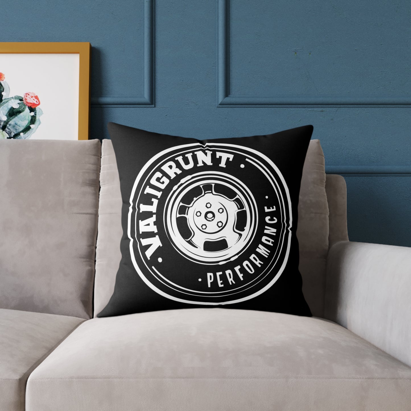 Valigrunt Performance Square Poly Canvas Pillow