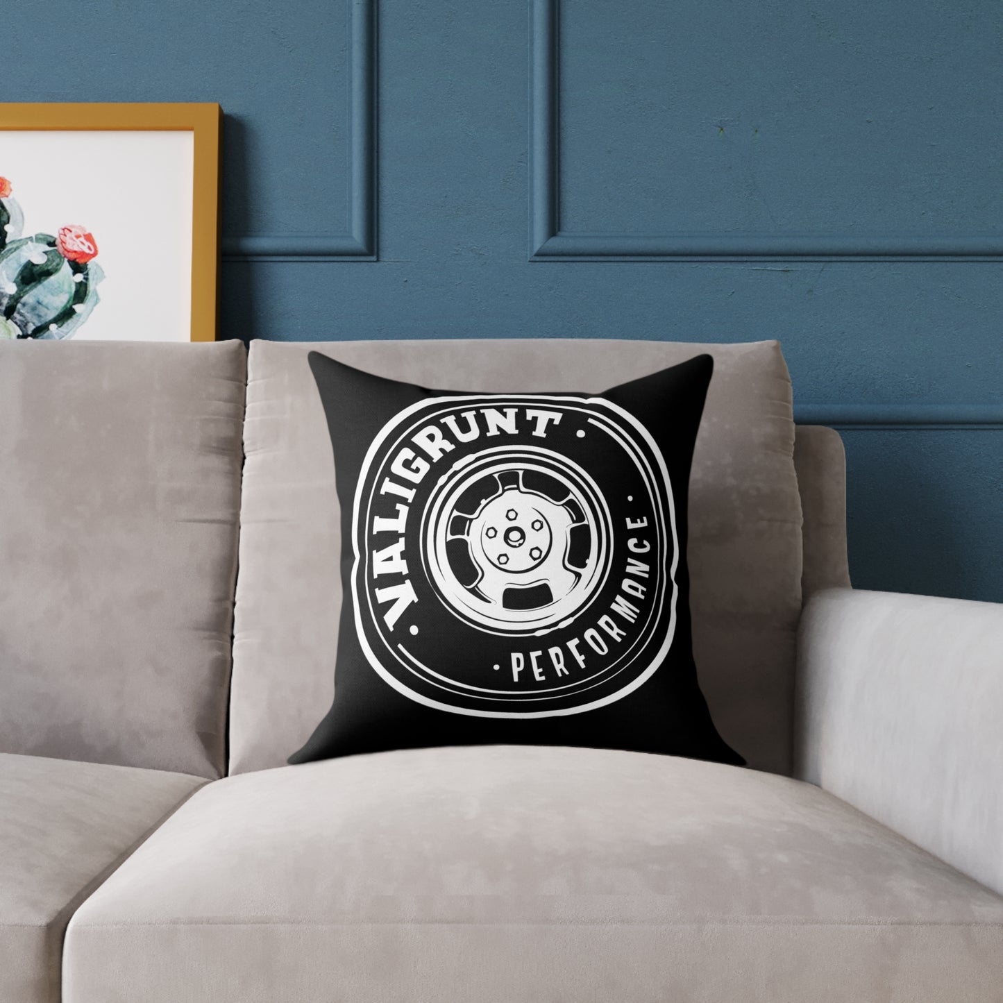 Valigrunt Performance Square Poly Canvas Pillow