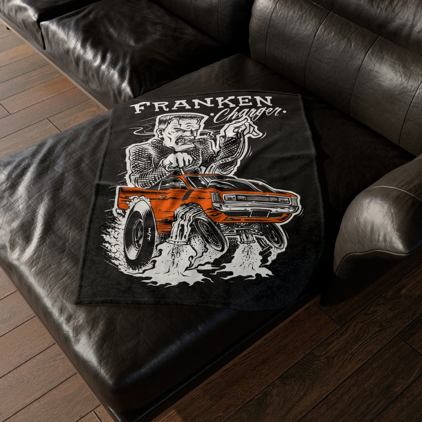 Franken Charger Soft Polyester Blanket