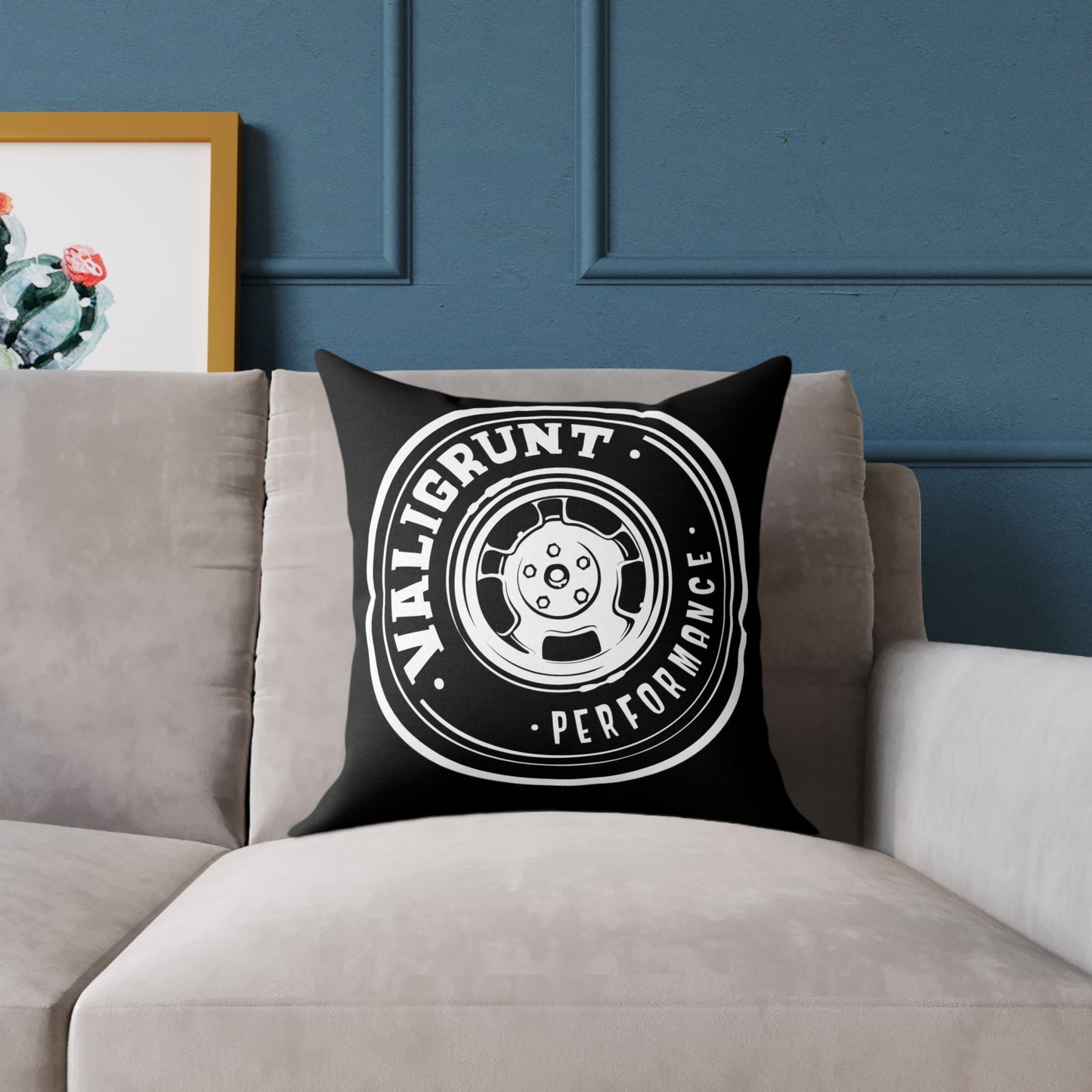 Valigrunt Performance Square Poly Canvas Pillow
