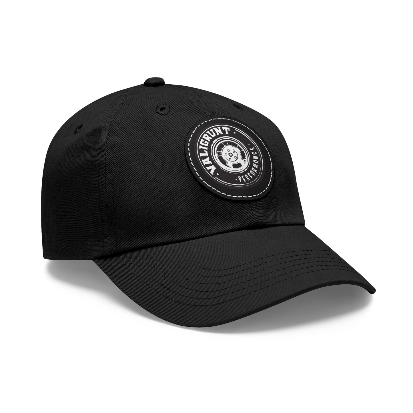 Valigrunt Performance Cap with Leather Patch (Round)