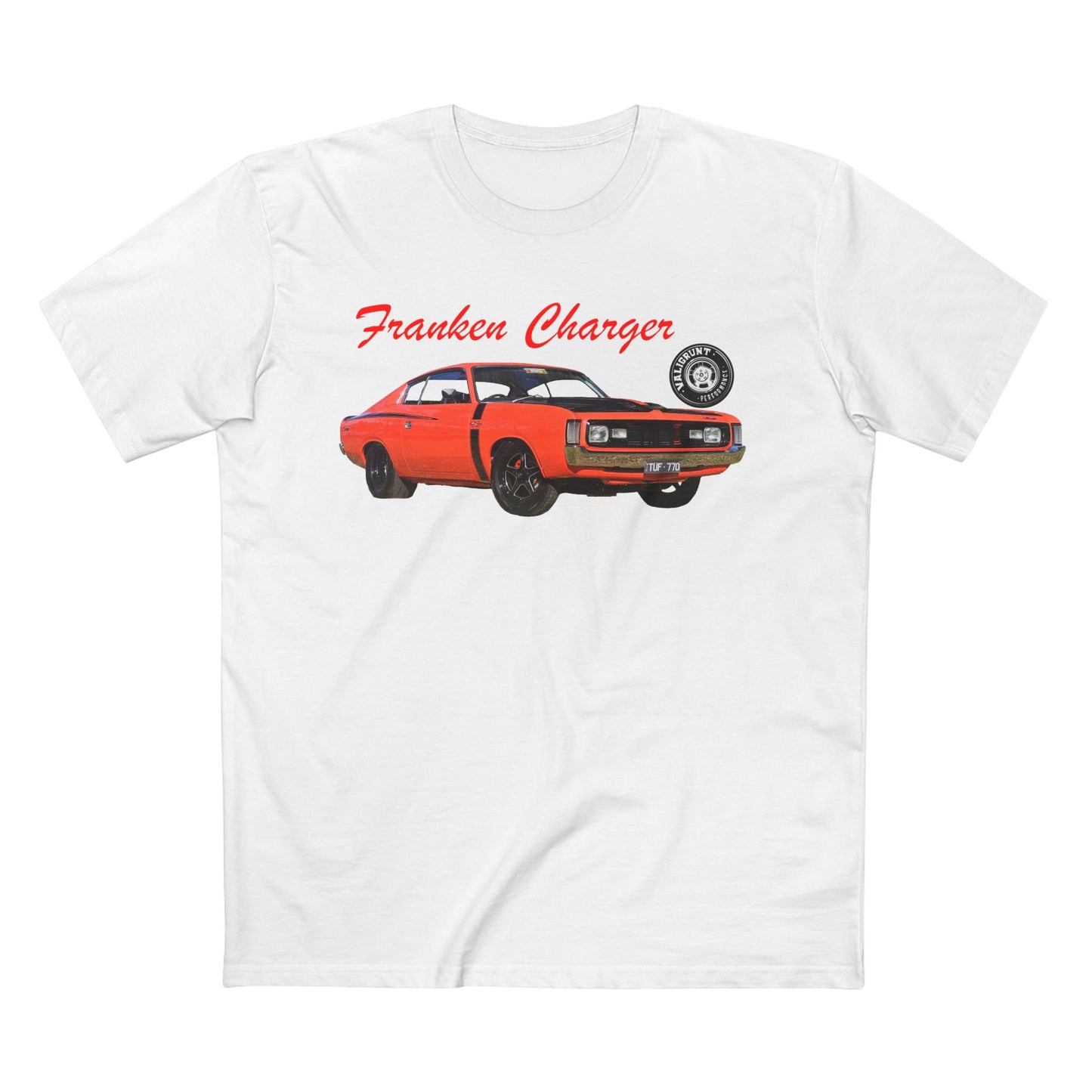 Franken Charger Muscle Car Tee as seen on the Rides Down Under and on the YouTube channel