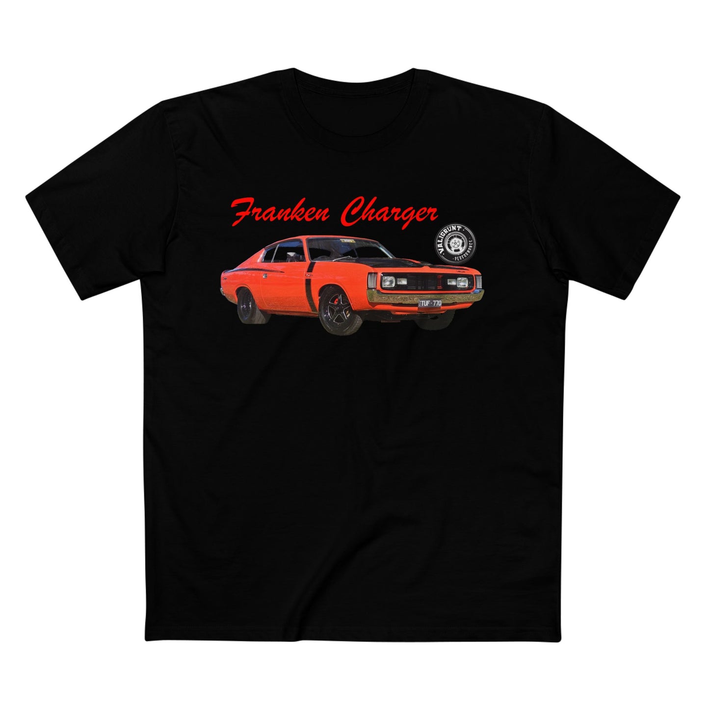 Franken Charger Muscle Car Tee as seen on the Rides Down Under and on the YouTube channel