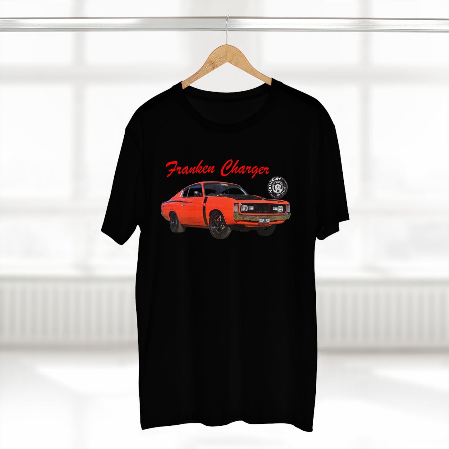 Franken Charger Muscle Car Tee as seen on the Rides Down Under and on the YouTube channel