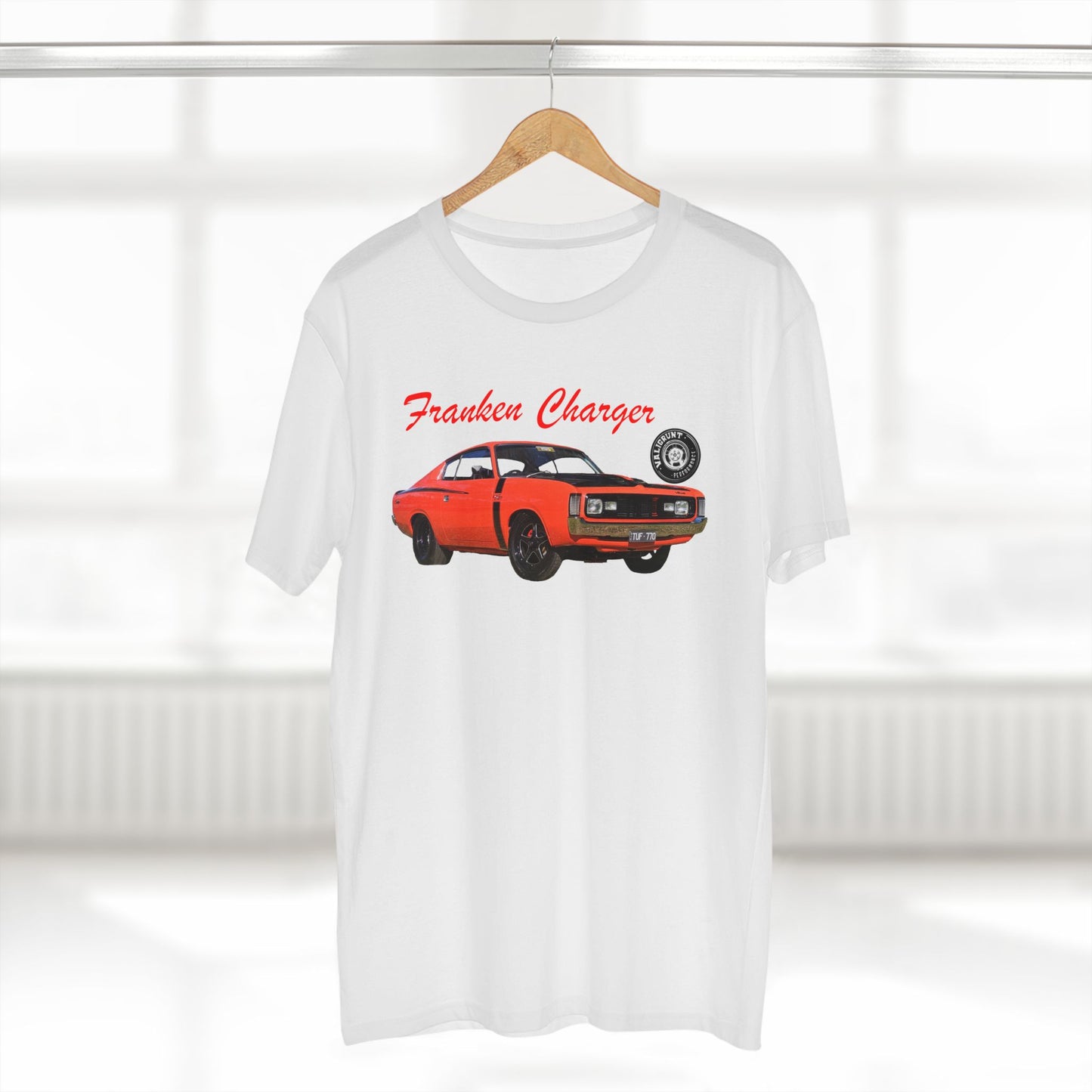 Franken Charger Muscle Car Tee as seen on the Rides Down Under and on the YouTube channel
