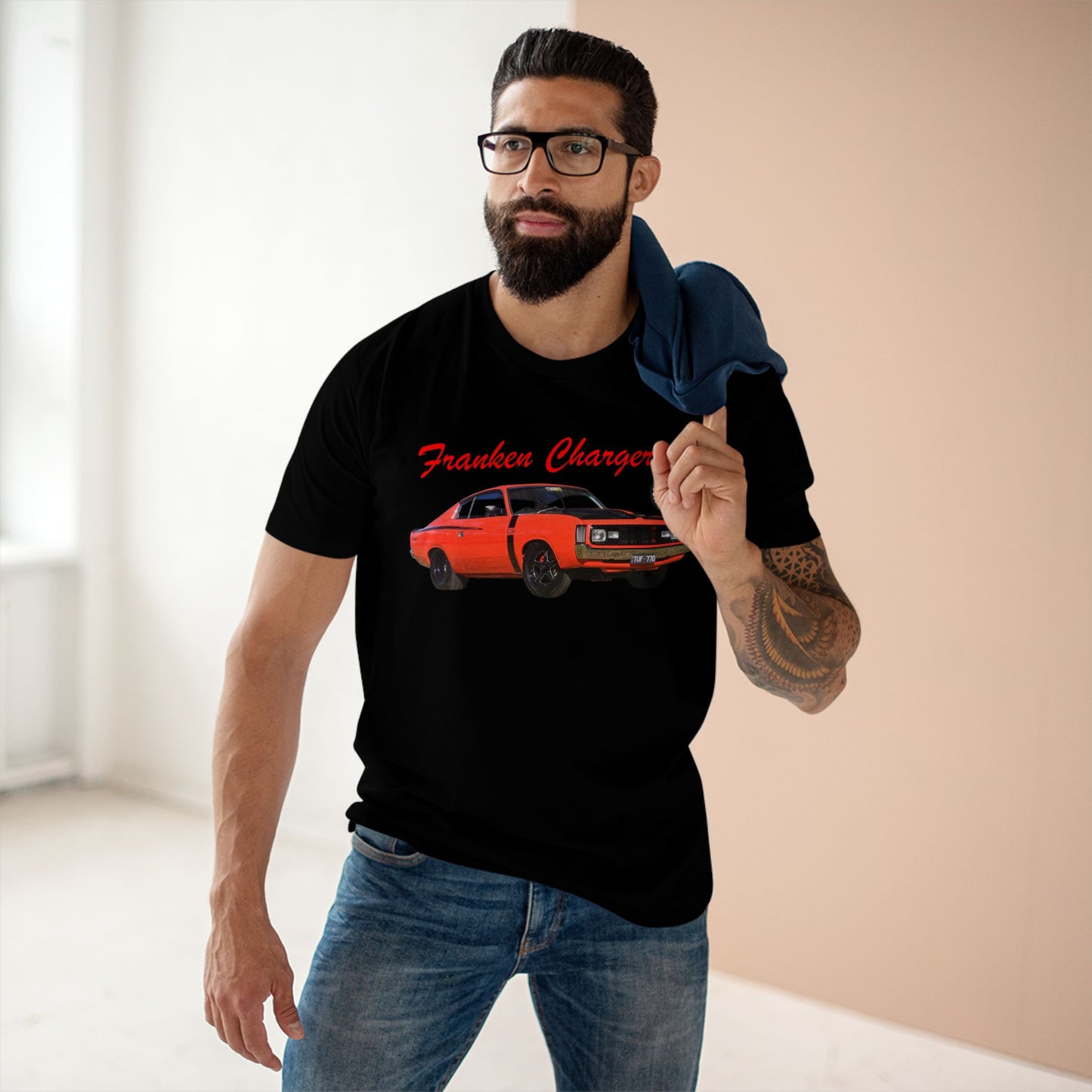 Franken Charger Muscle Car Tee as seen on the Rides Down Under and on the YouTube channel
